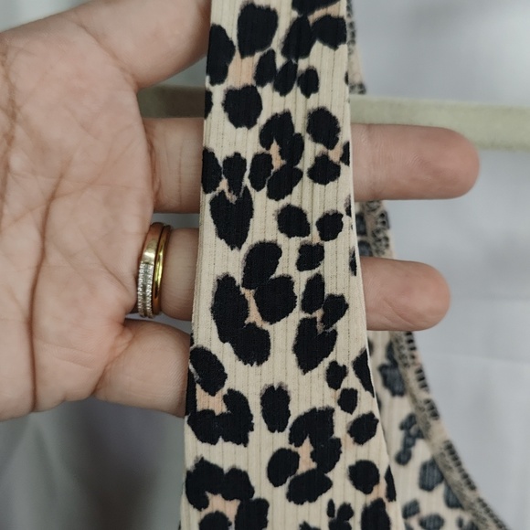 NWT Dynamite Leopard Bodysuit Stretch A16 - Picture 3 of 9